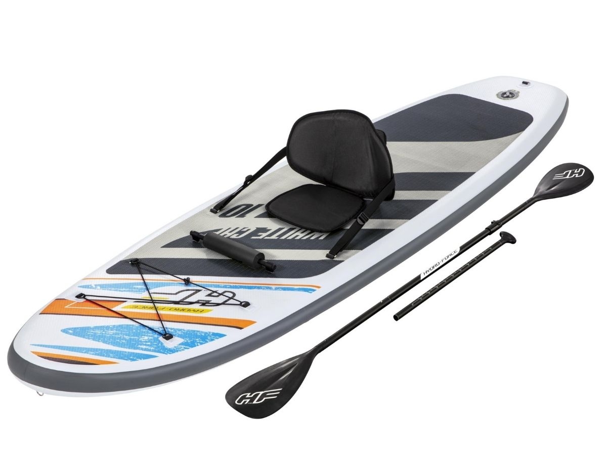 Bestway Hydro Force White Cap opblaasbaar supboard set