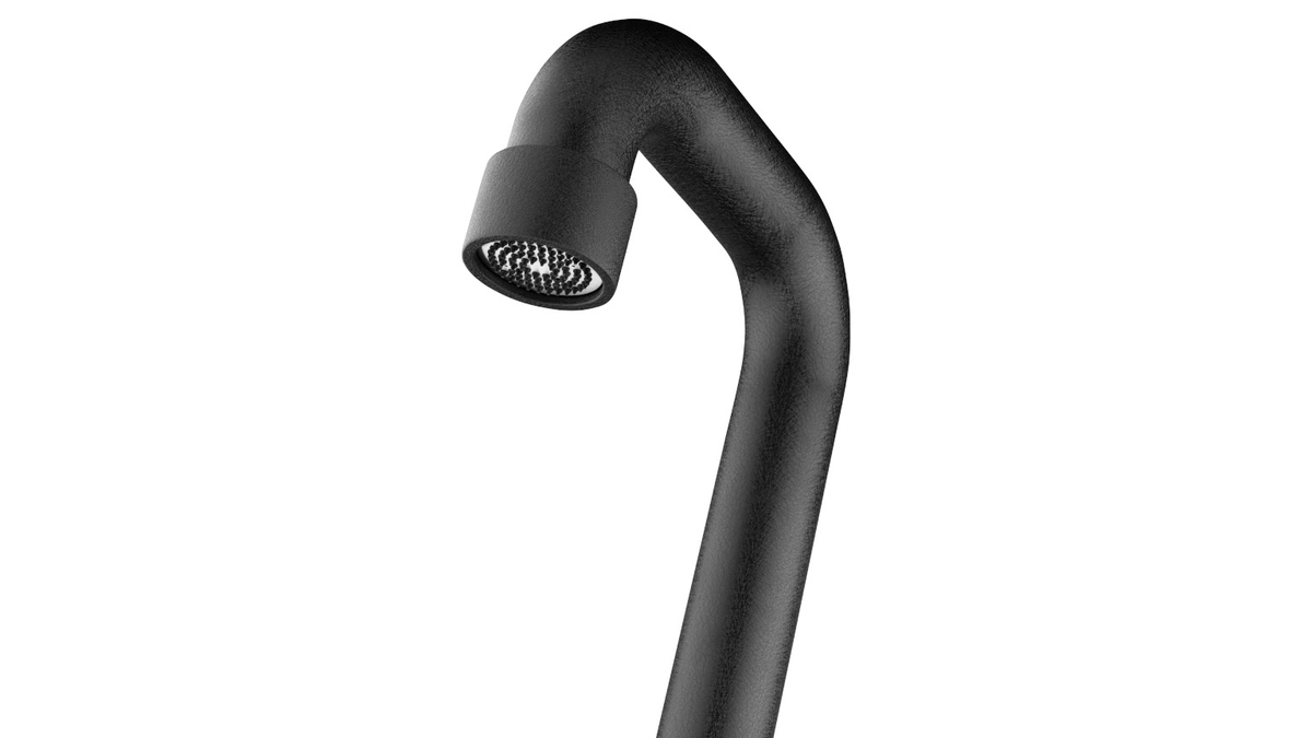 JEE-O Soho 01 buitendouche vorstvrij - Matzwart RVS