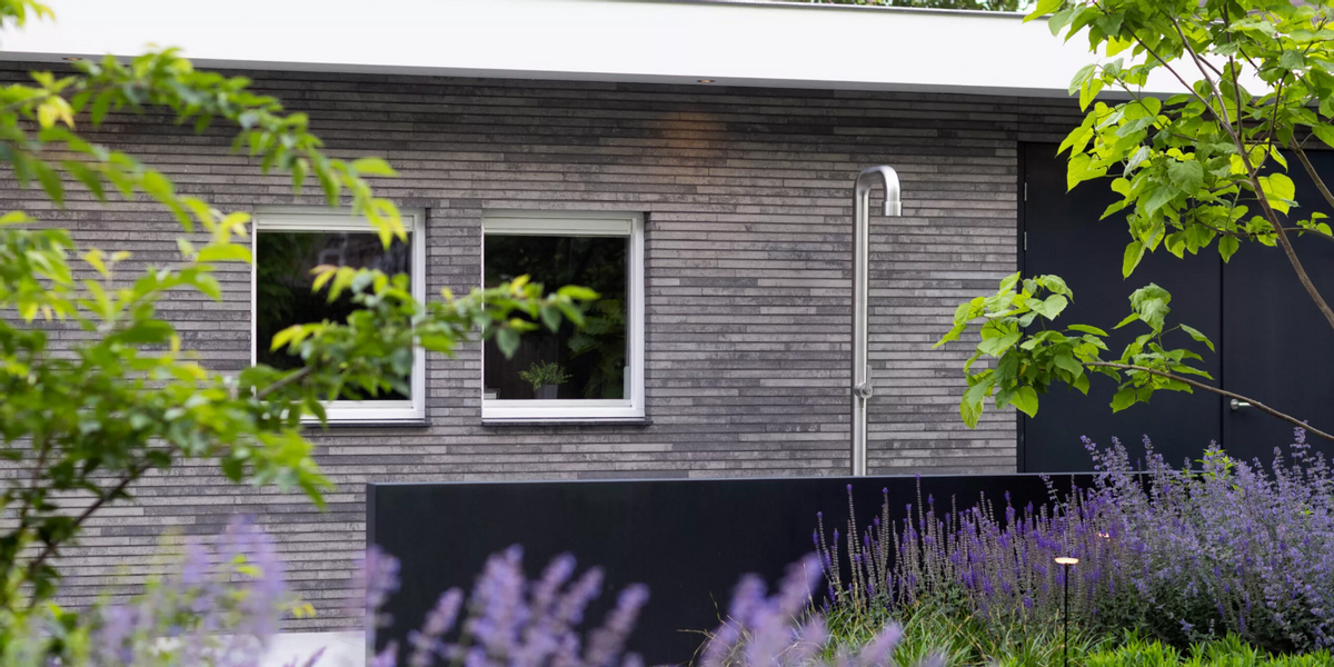 JEE-O Soho 01 buitendouche vorstvrij - Raw RVS