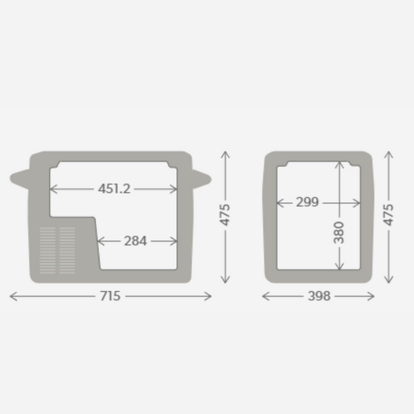 Dometic CFF 45 compressor koelbox - 44 liter