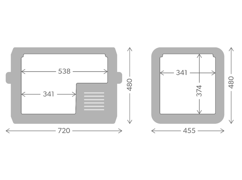 Dometic CFX3 55 compressor koelbox - 55 liter