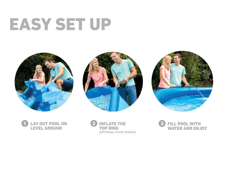 Intex Easy Set Pool - 305 x 61 cm - opzetinstructie