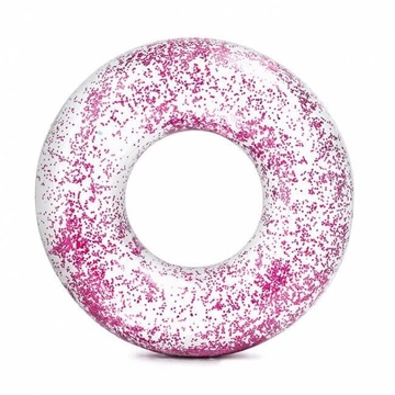 Intex glitter zwemband - 119 cm - roze
