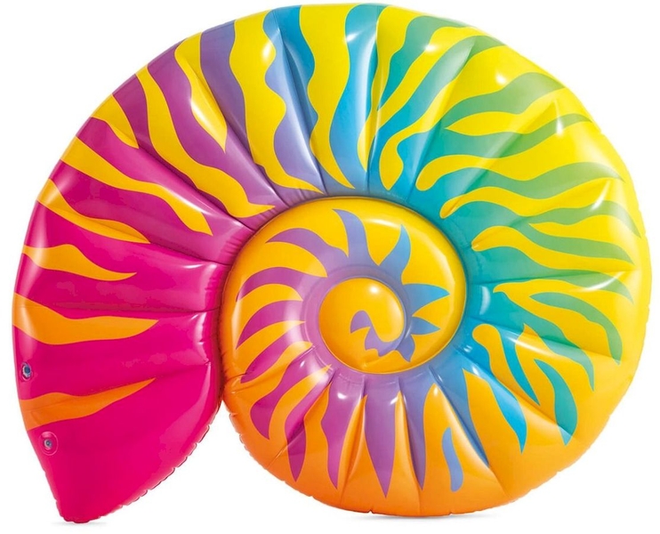 Intex opblaasbare regenboog schelp (157 cm)
