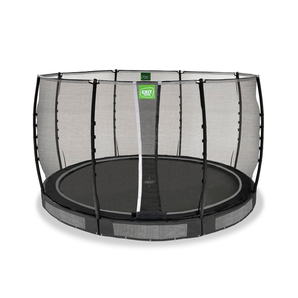 Exit Allure Classic InGround trampoline - ø 366cm - Zwart
