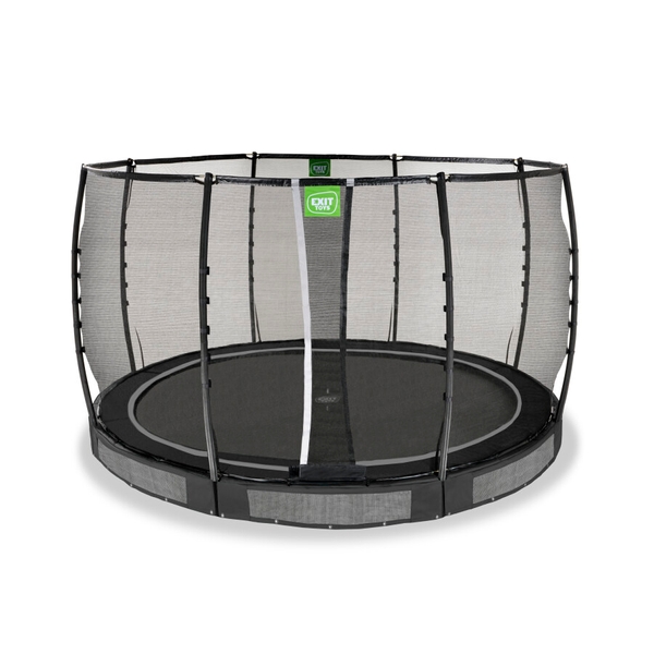 Exit Allure Premium InGround trampoline - ø 366cm - Zwart