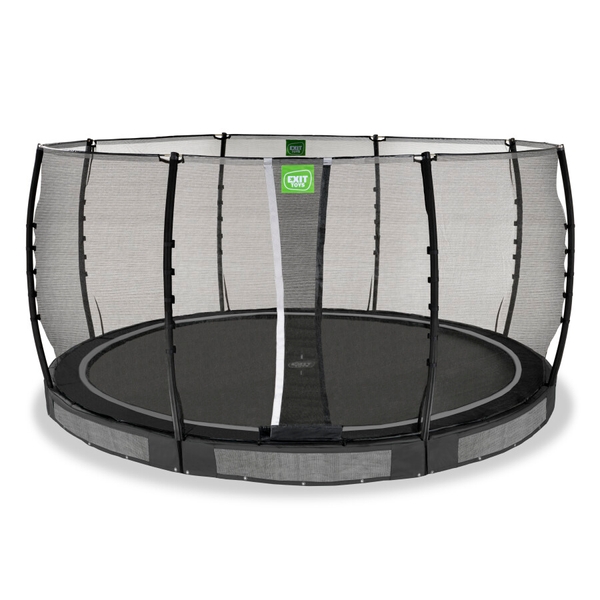 Exit Allure Classic InGround trampoline - ø 427cm - Zwart