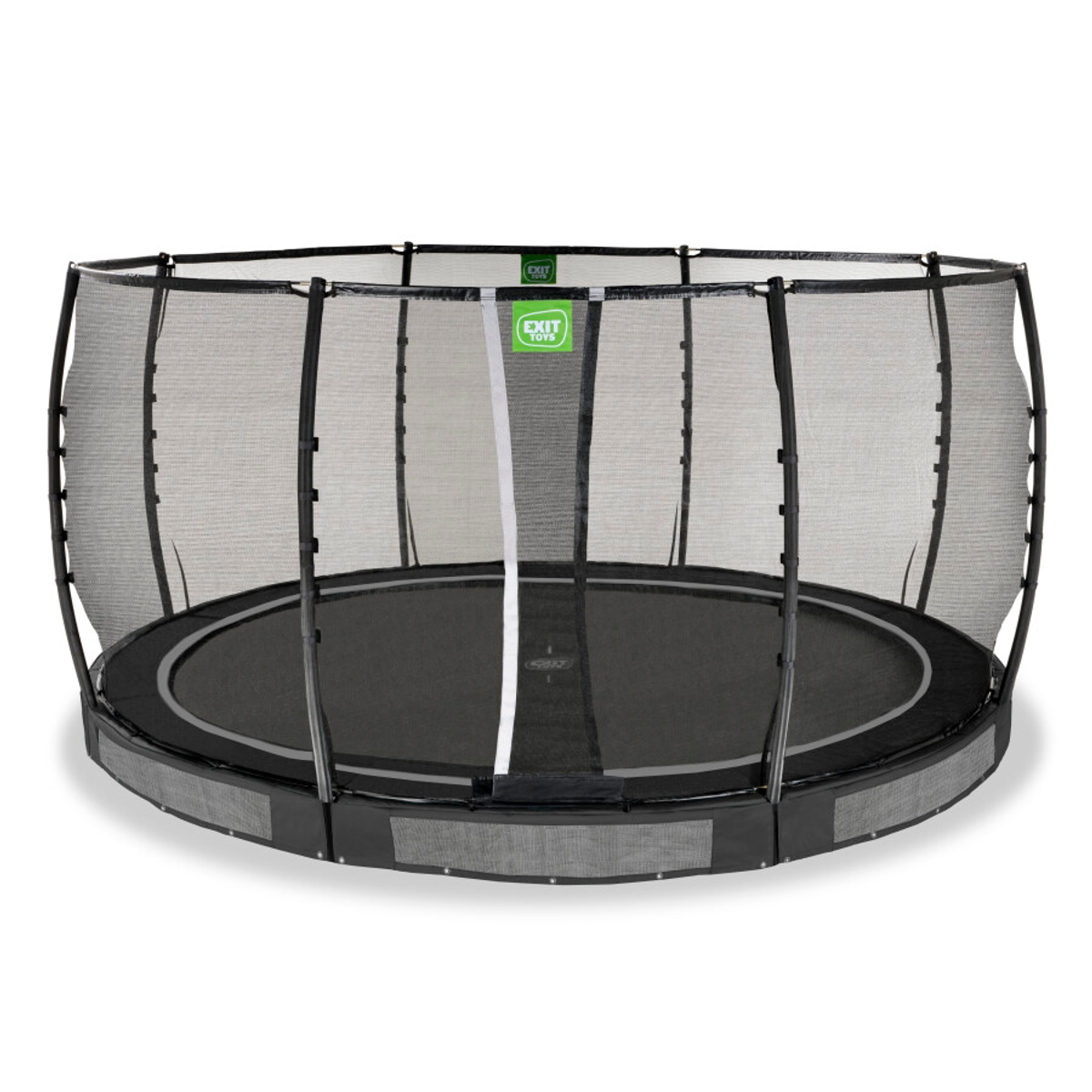 Exit Allure Premium InGround trampoline - ø 427cm - Zwart
