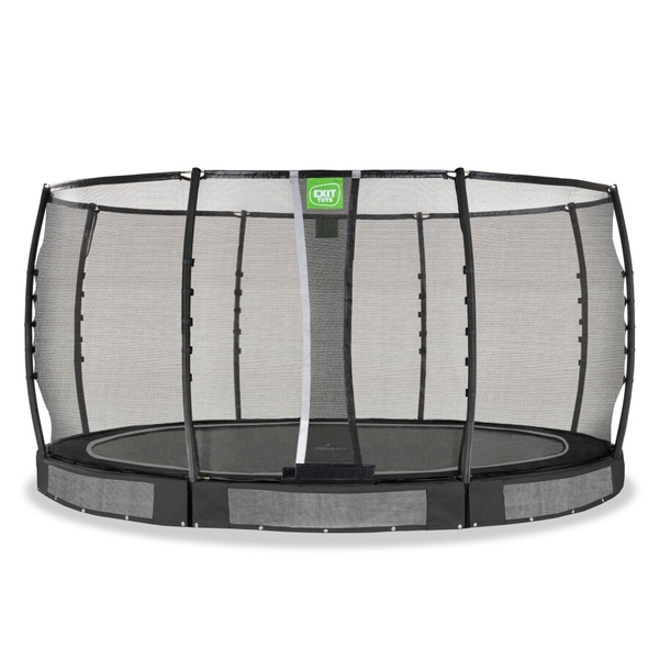 Exit Allure Premium InGround trampoline - ø 427cm - Zwart