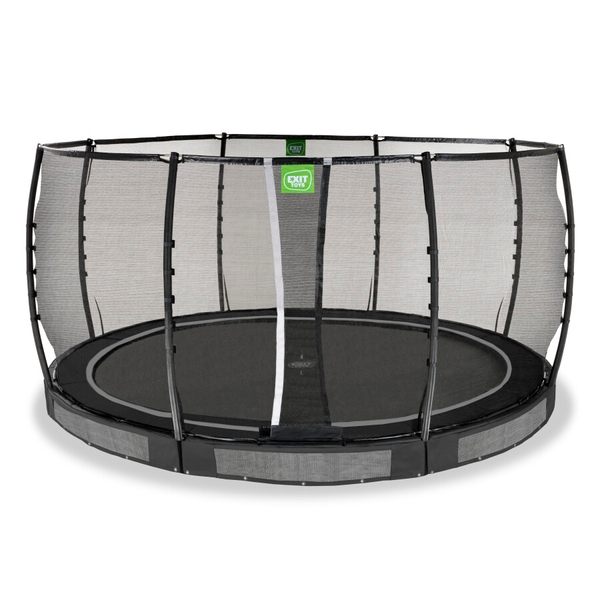 Exit Allure Premium InGround trampoline - ø 427cm - Zwart