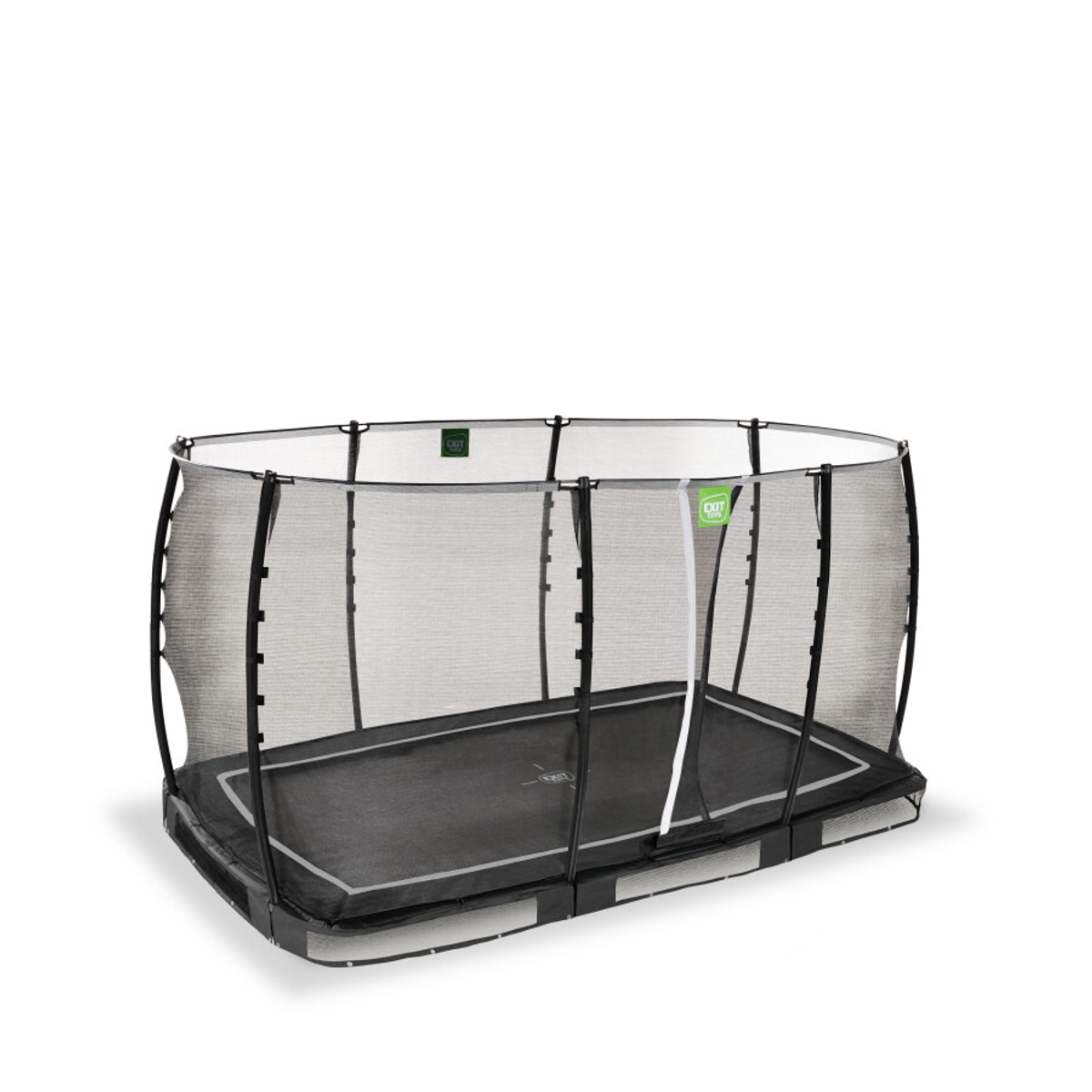 Exit Allure Classic InGround trampoline - 214 x 366 cm - Zwart