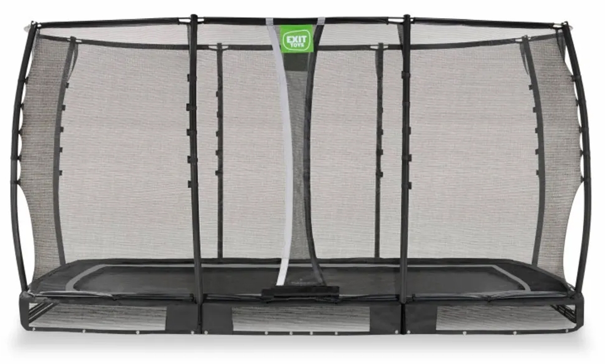 Exit Allure Premium InGround trampoline - 366 x 214 cm - Zwart
