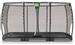 Exit Allure Premium InGround trampoline - 366 x 214 cm - Zwart
