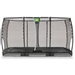 Exit Allure Premium InGround trampoline - 366 x 214 cm - Zwart
