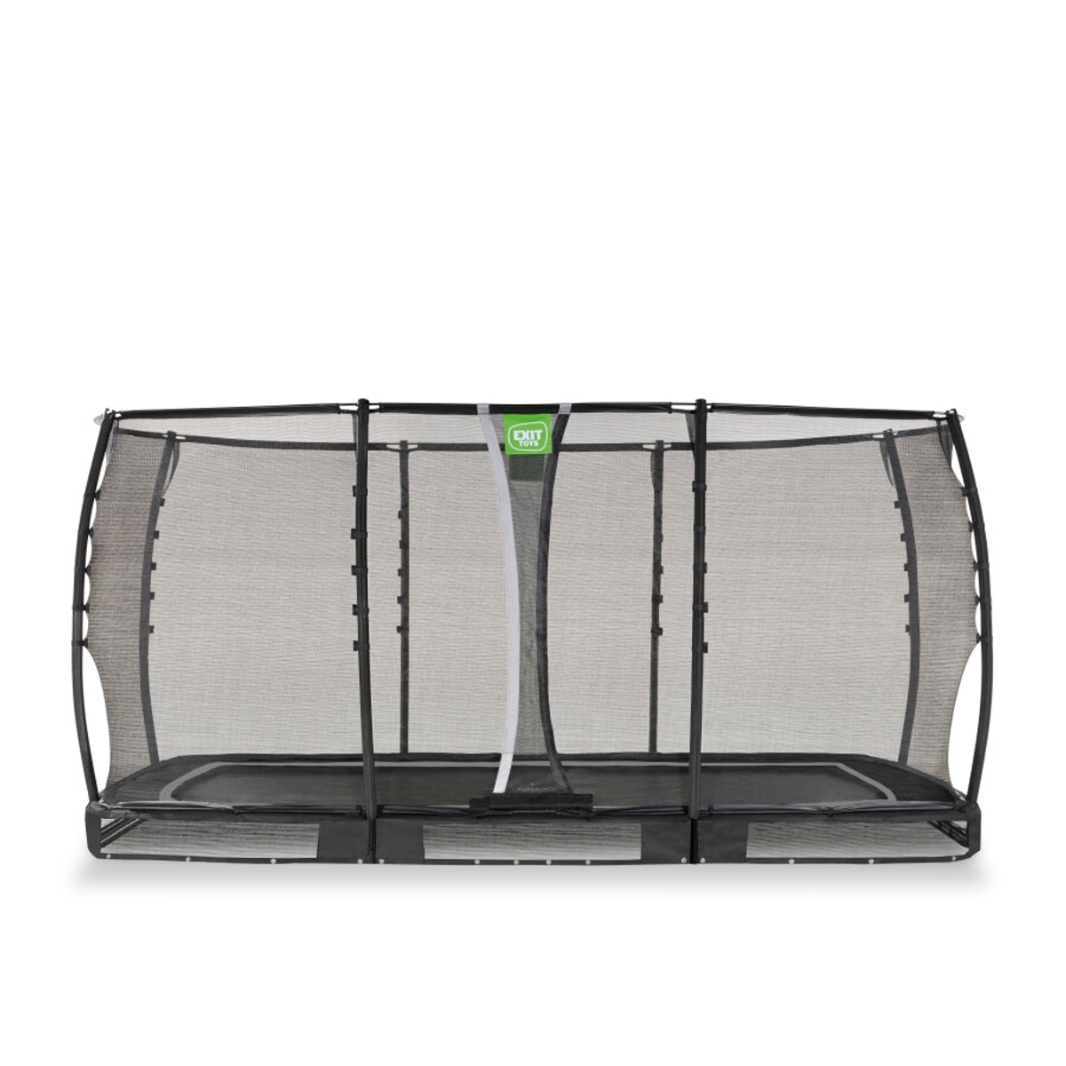 Exit Allure Premium InGround trampoline - 244 x 427 cm - Zwart