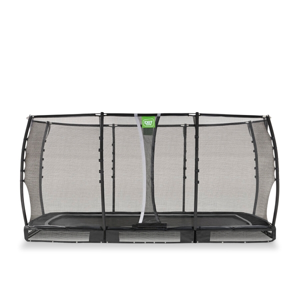 Exit Allure Premium InGround trampoline - 244 x 427 cm - Zwart