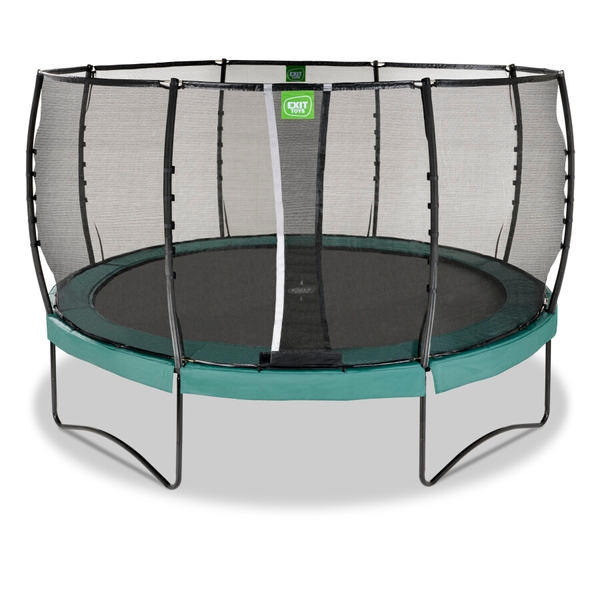 EXIT Allure Premium trampoline ø427cm - groen