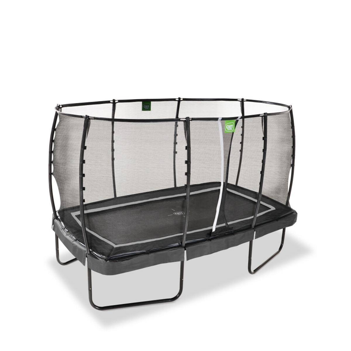 EXIT Allure Premium trampoline 214x366cm - zwart