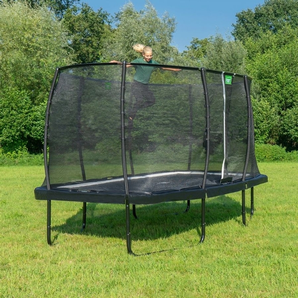 EXIT Allure Premium trampoline 214x366cm - zwart