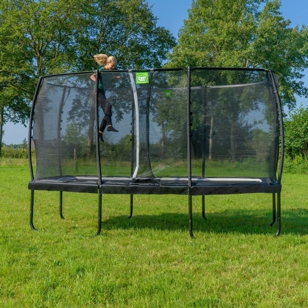EXIT Allure Classic trampoline 244x427cm - groen