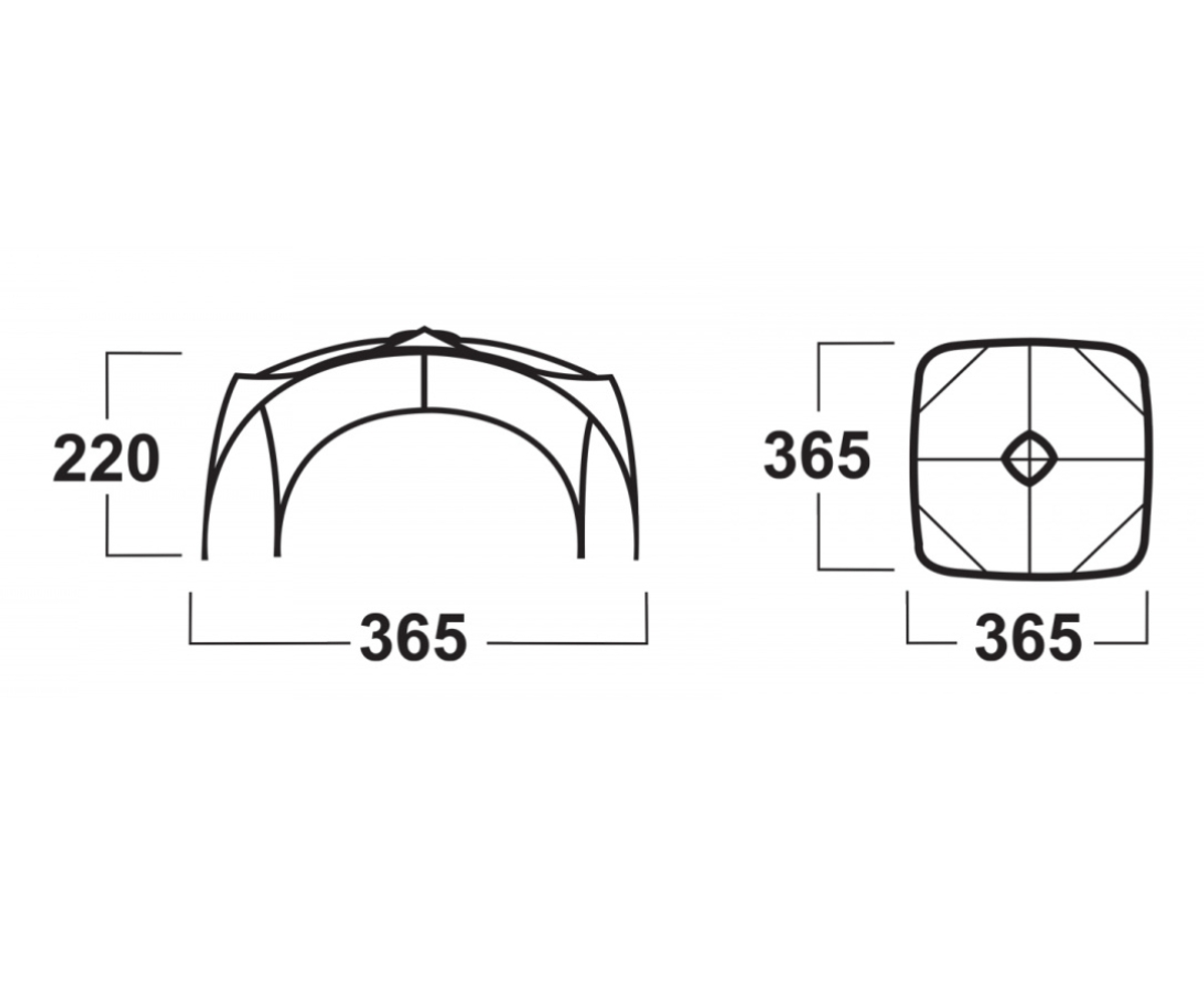 Husky Broof L partytent