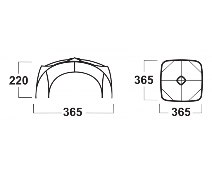 Husky Broof L partytent