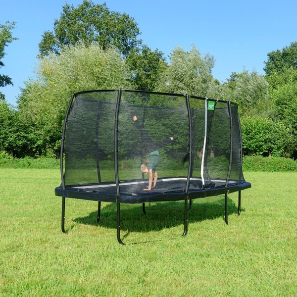 EXIT Allure Premium trampoline 244x427cm - groen