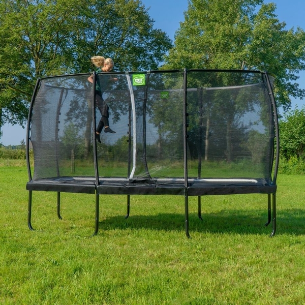 EXIT Allure Premium trampoline 244x427cm - groen