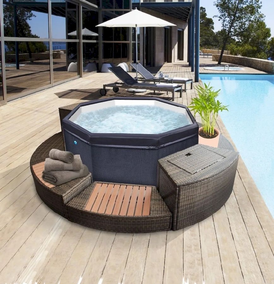 NetSpa meubel ombouwset voor Octopus (5 stuks)