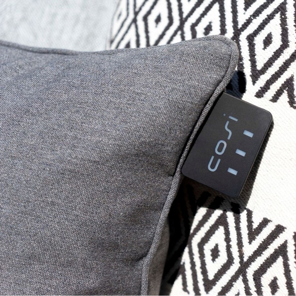 Cosi Solid warmtekussen rechthoek - grijs