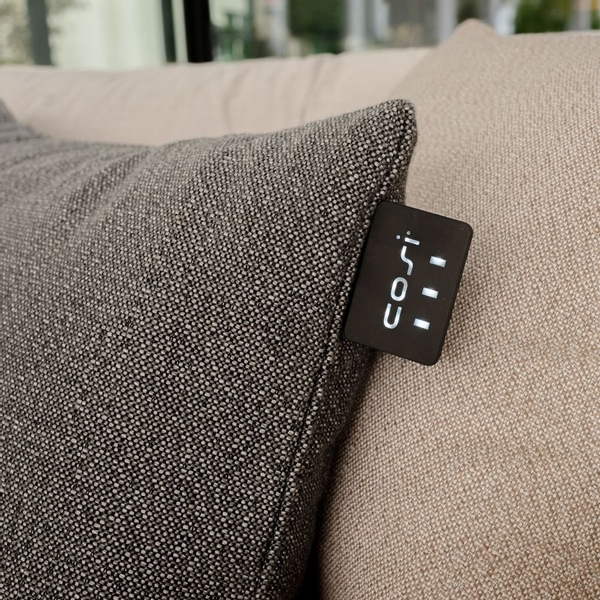 Cosi Knitted warmtekussen rechthoek - grijs