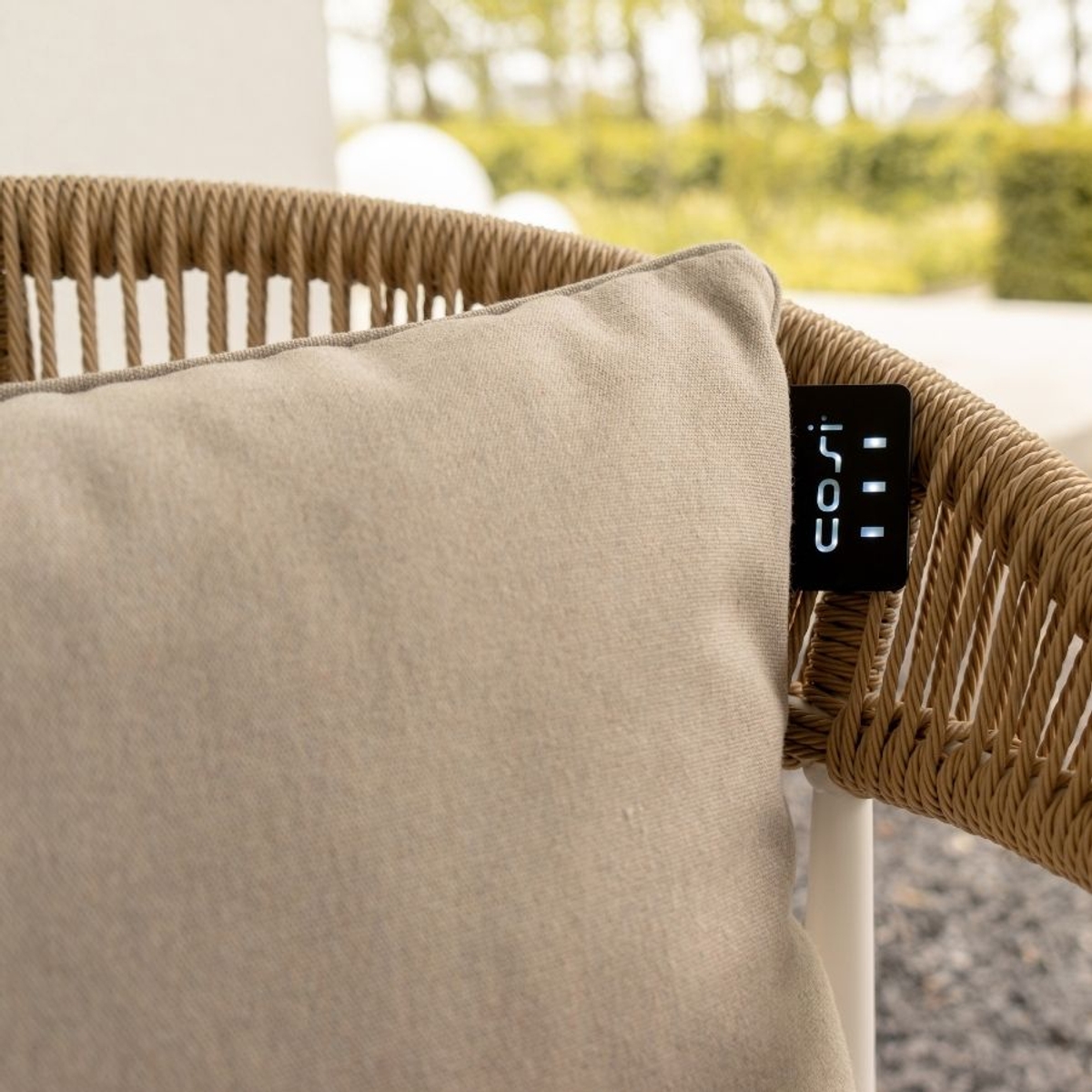 Cosi Solid warmtekussen vierkant - natural