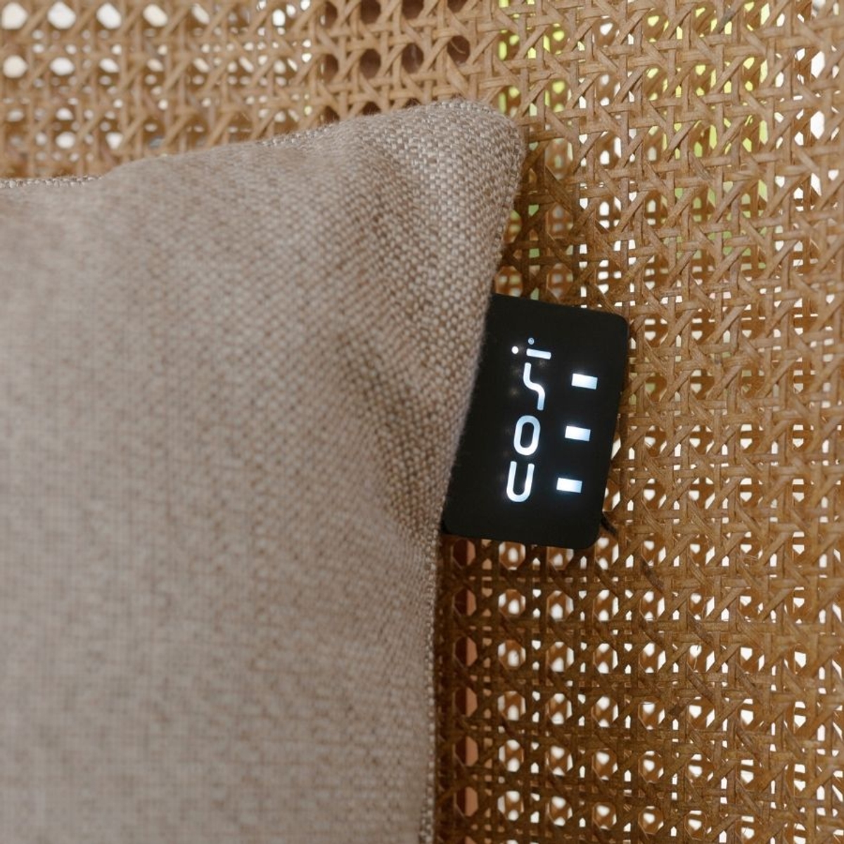 Cosi Knitted warmtekussen vierkant - natural