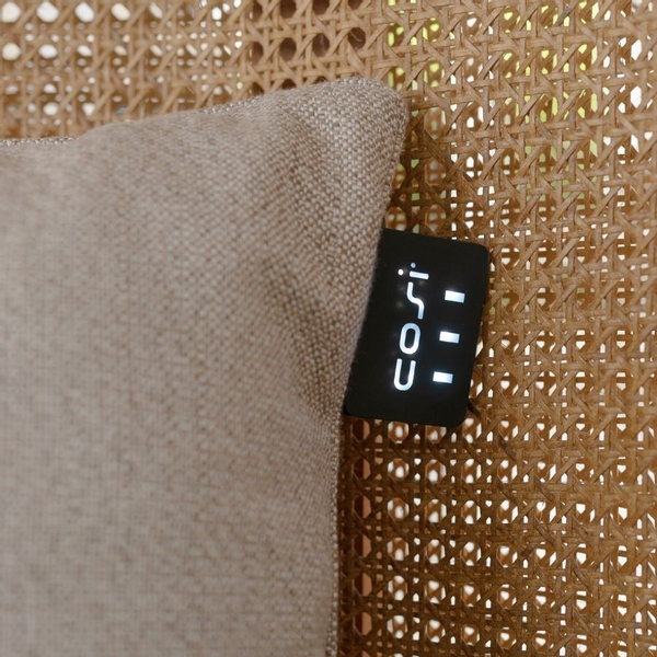 Cosi Knitted warmtekussen vierkant - natural