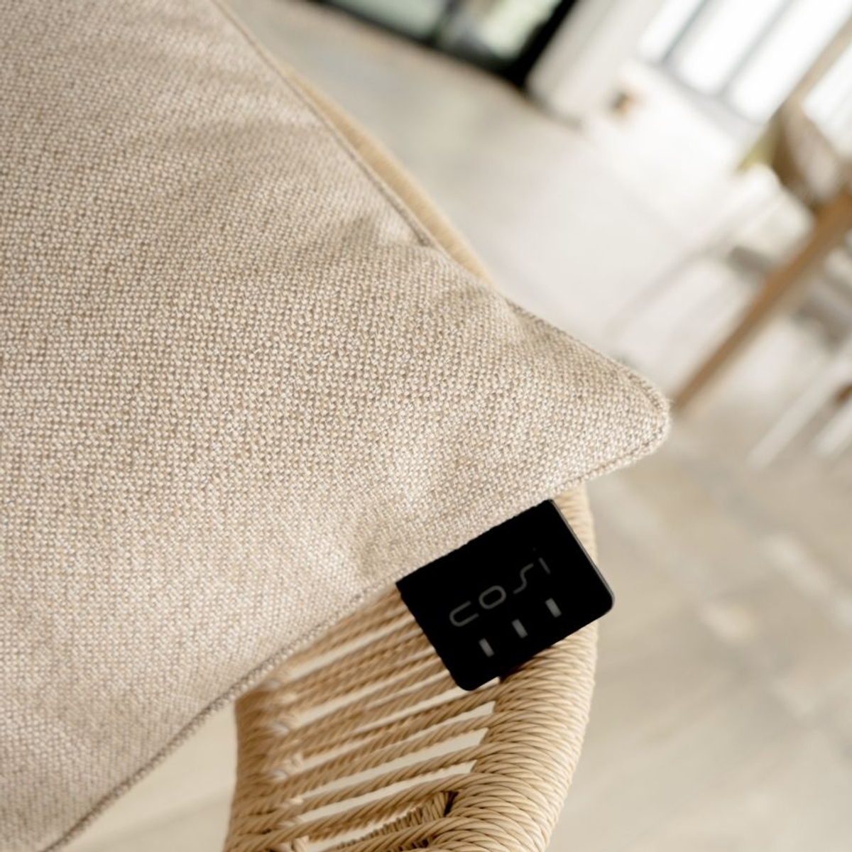 Cosi Knitted warmtekussen rechthoek - natural