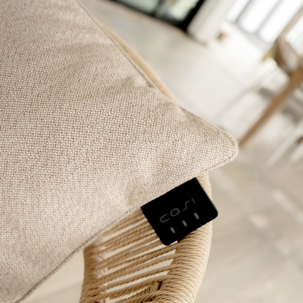 Cosi Knitted warmtekussen rechthoek - natural