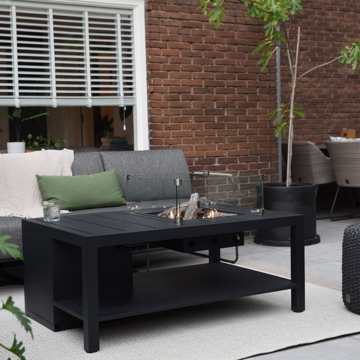 Cosi Cosiflow 120 vuurtafel - antraciet