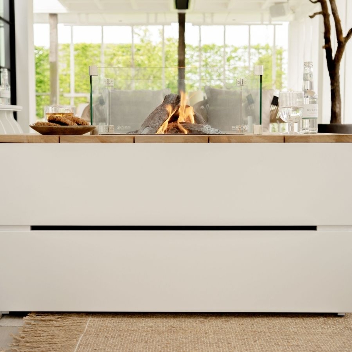 Cosi glasset vierkant - L