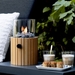 Cosi Cosiscoop Timber gaslantaarn - rond