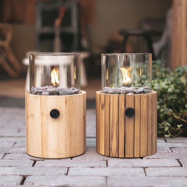 Cosi Cosiscoop Timber gaslantaarn - rond