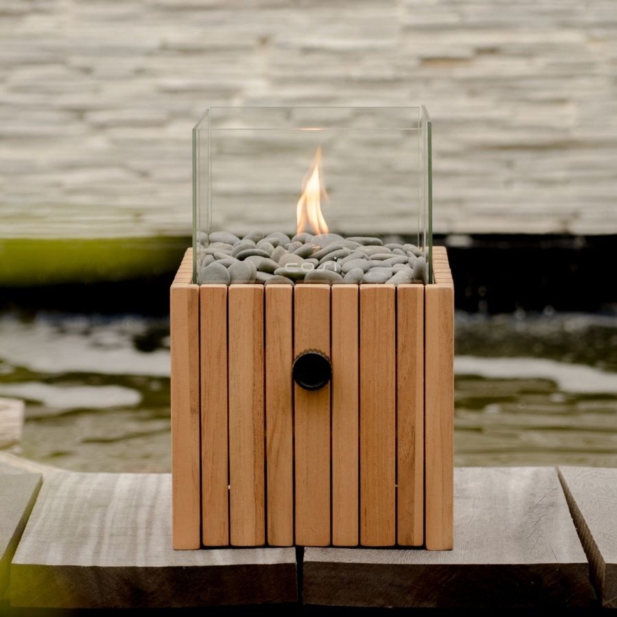 Cosi Cosiscoop Timber gaslantaarn - vierkant