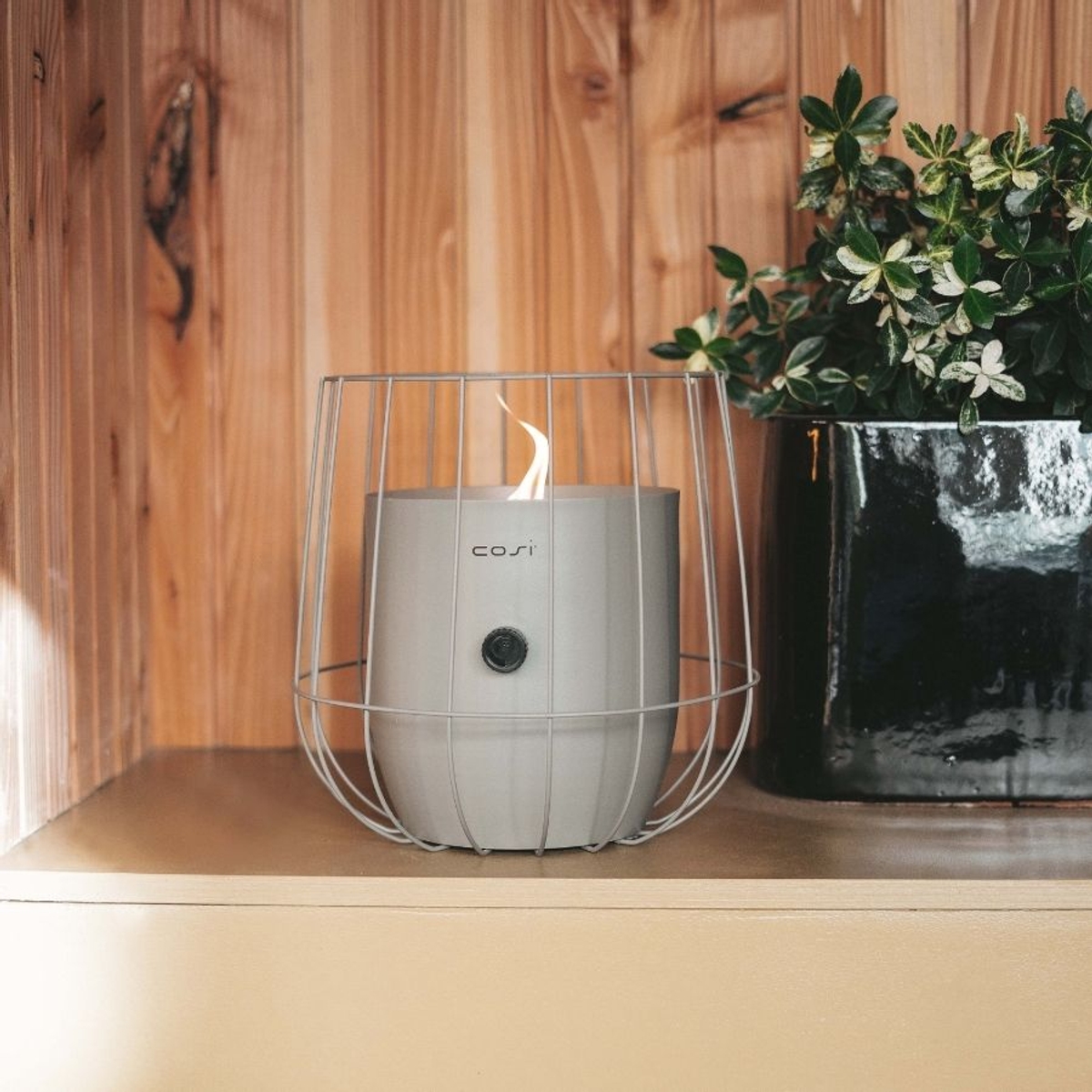 Cosi Cosiscoop Basket gaslantaarn - olijfgroen