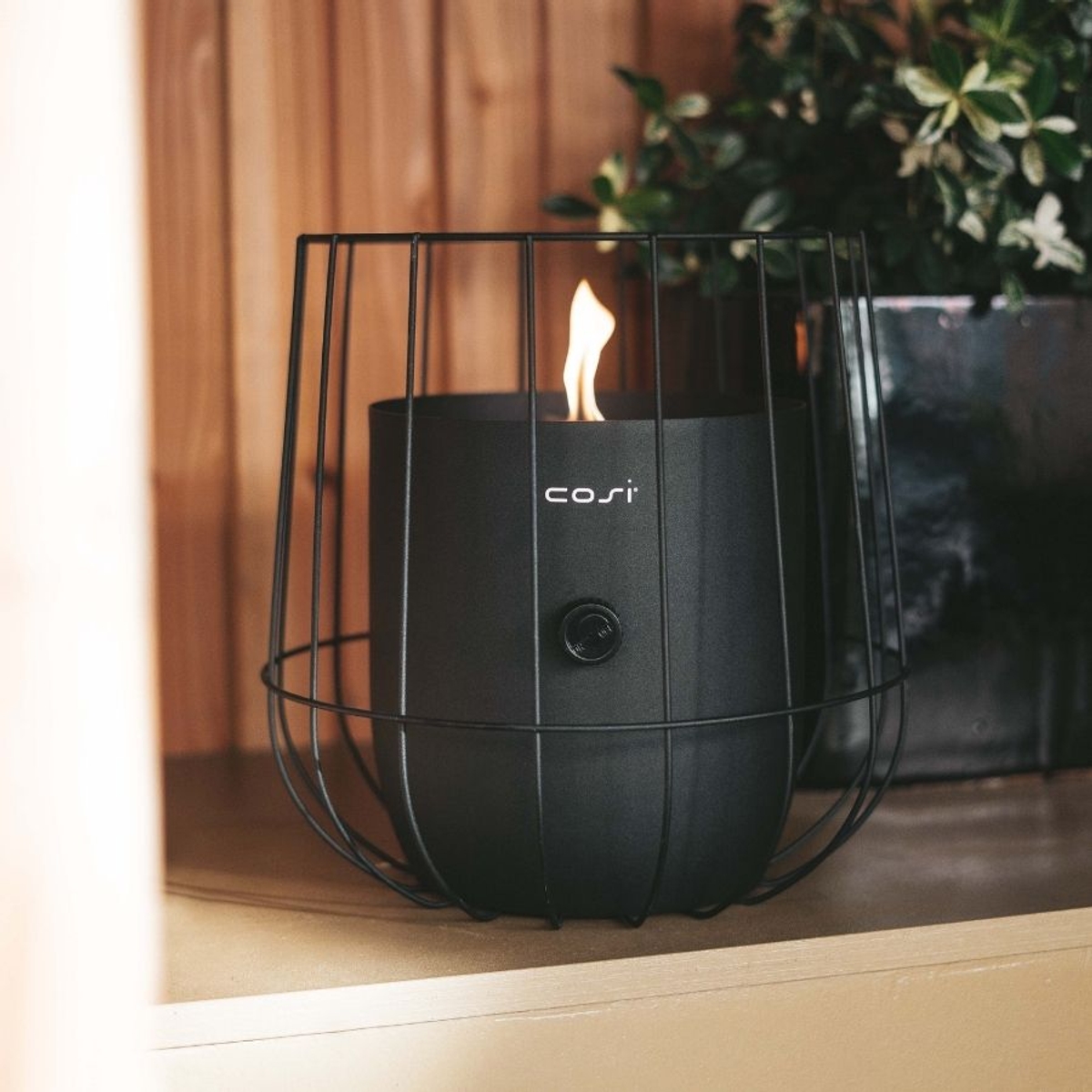 Cosi Cosiscoop Basket gaslantaarn - zwart