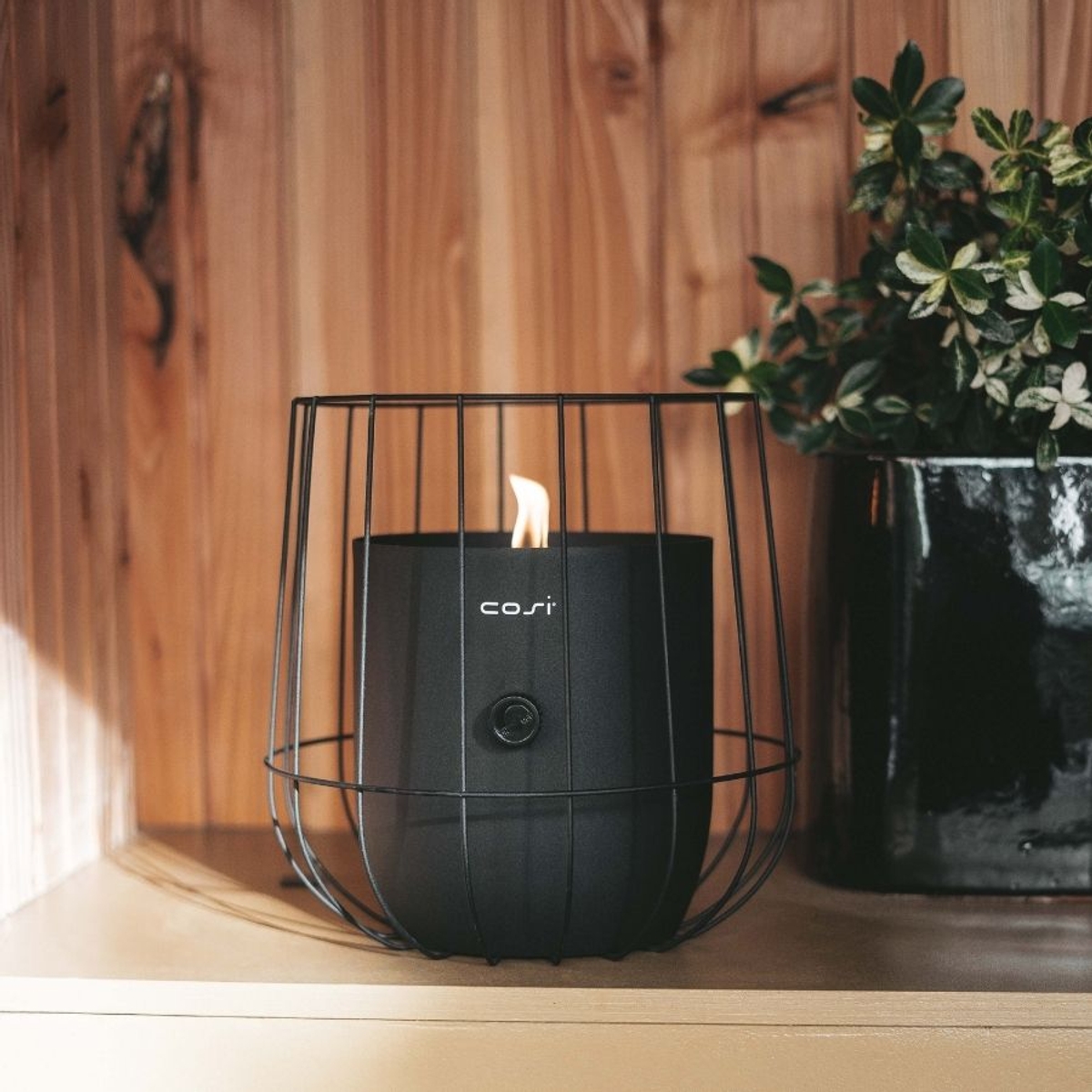 Cosi Cosiscoop Basket gaslantaarn - zwart