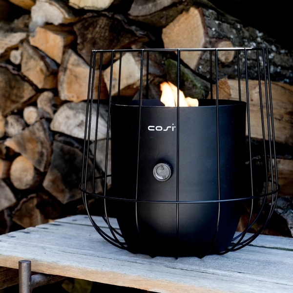Cosi Cosiscoop Basket gaslantaarn - zwart
