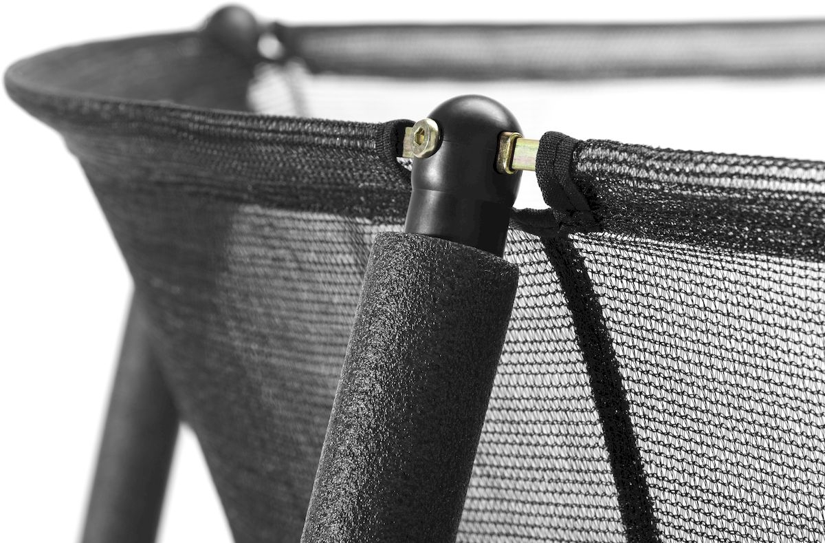 Salta Comfort Edition trampoline - ⌀ 366 cm - Zwart - bevestiging veiligheidsnet