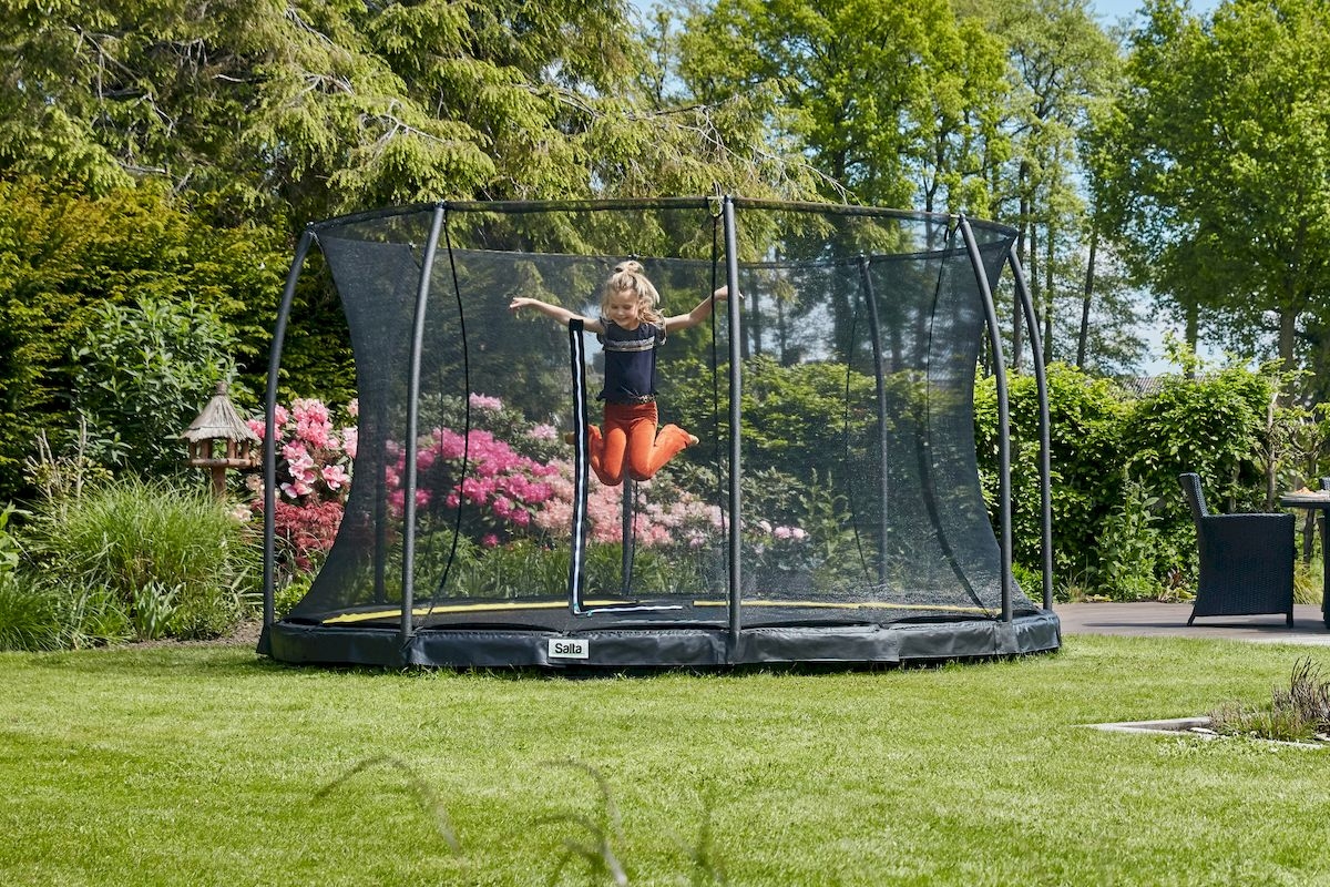 Salta Comfort Edition InGround trampoline - ⌀ 213 cm - Zwart