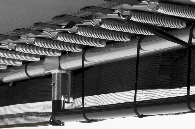 Salta Comfort Edition InGround trampoline - 366 x 244 cm - Zwart - veren