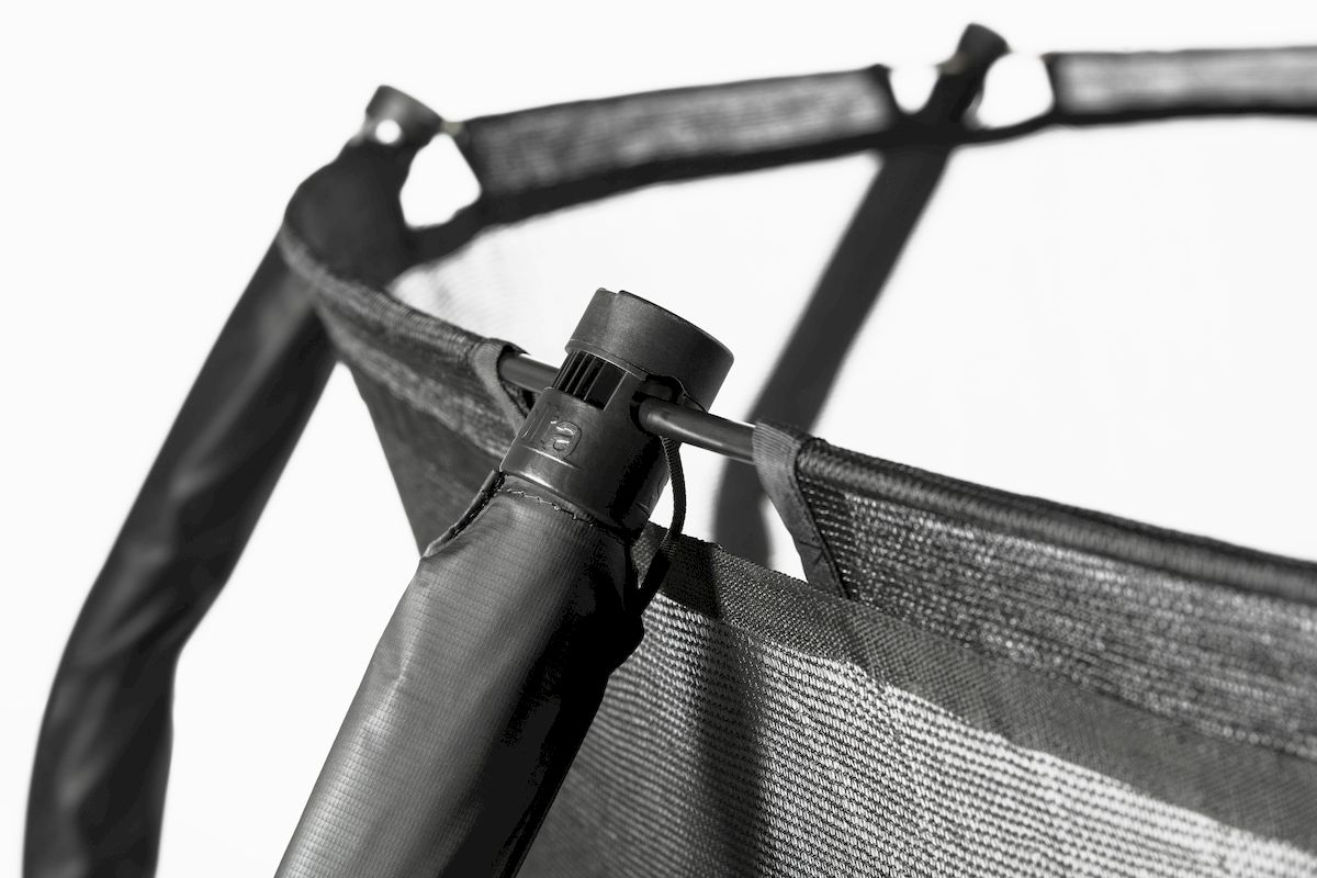 Salta Premium Edition trampoline - ⌀ 366 cm - Zwart - bevestiging veiligheidsnet