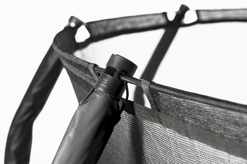 Salta Premium Edition trampoline - ⌀ 396 cm - Zwart - bevestiging veiligheidsnet